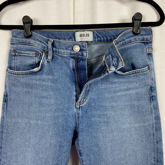 Agolde Toni Straight Leg Jeans Sz.27 - Picture 6 of 12